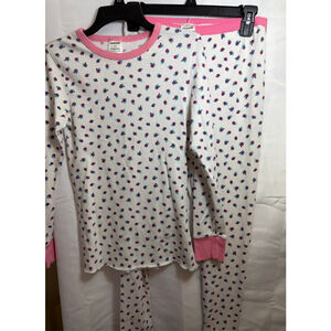 Women’s JOE BOXER Pajama Set Cottagecore Floral Long John Thermal M Underwear